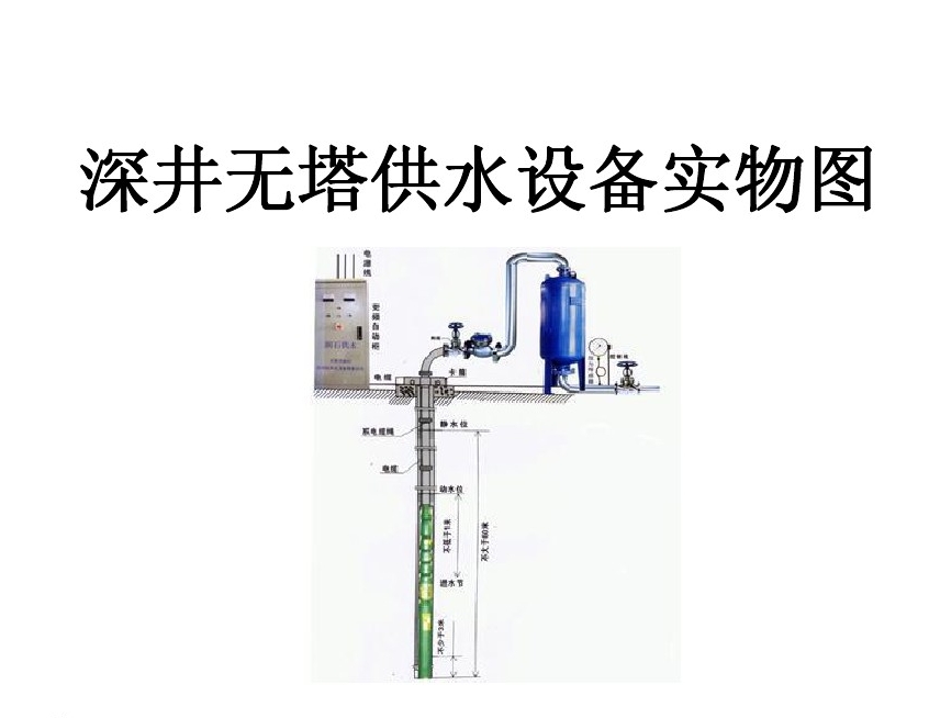 苍梧县井泵无塔式供水设备